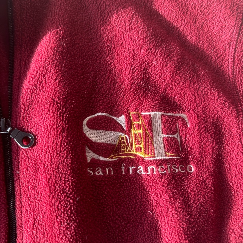 Red SF Fleece - Picture 5 of 7